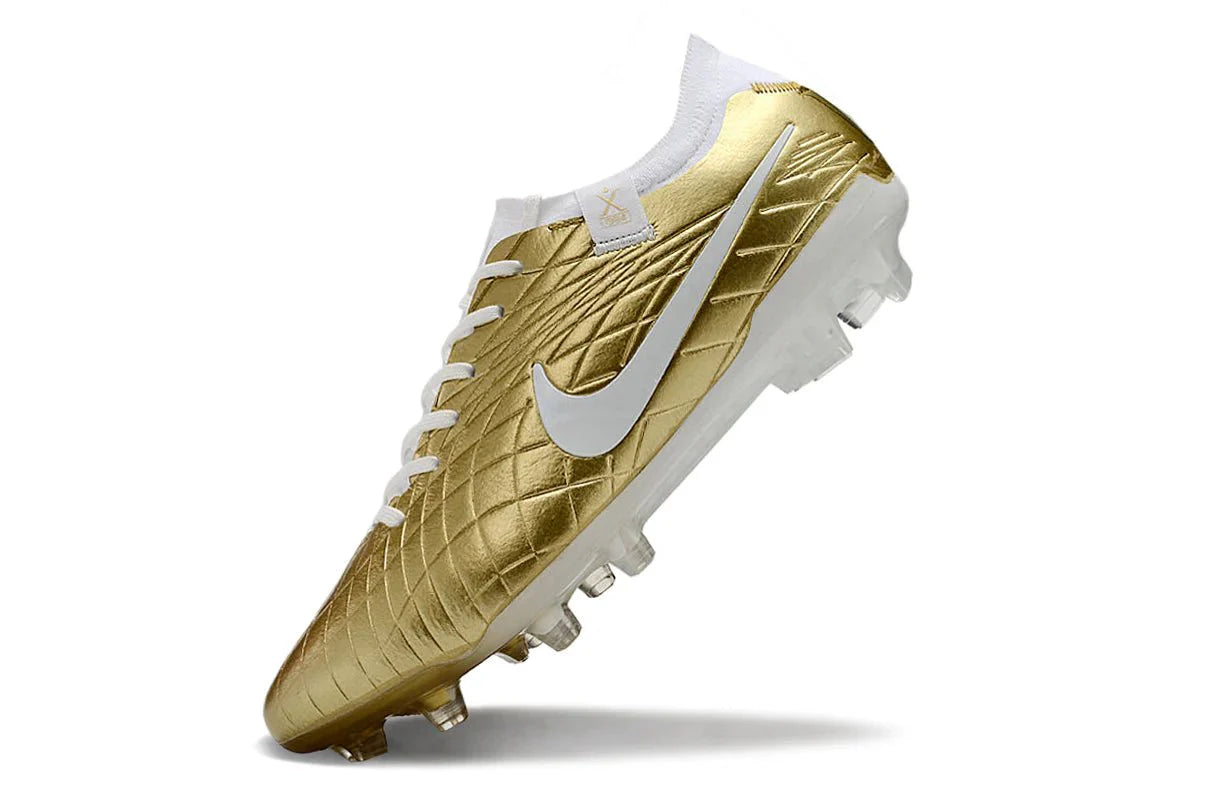 Tiempo Legend X Elite FG Dourado/Branco