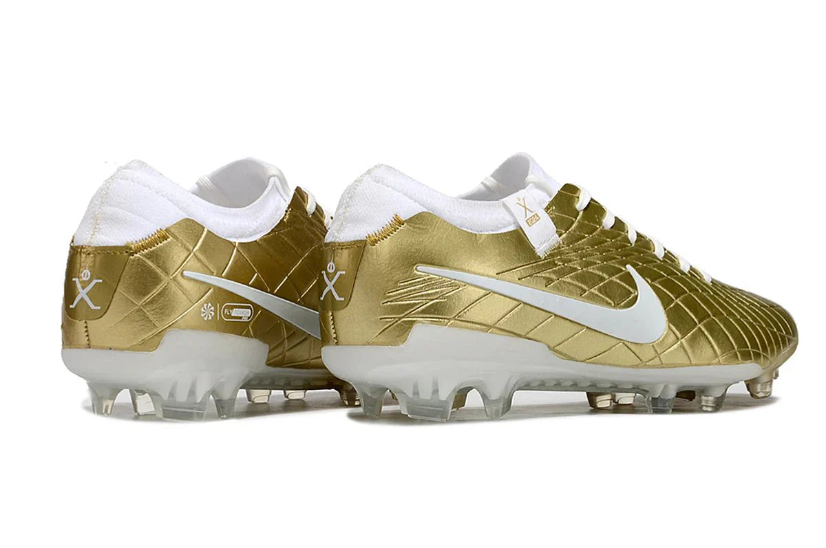 Tiempo Legend X Elite FG Dourado/Branco