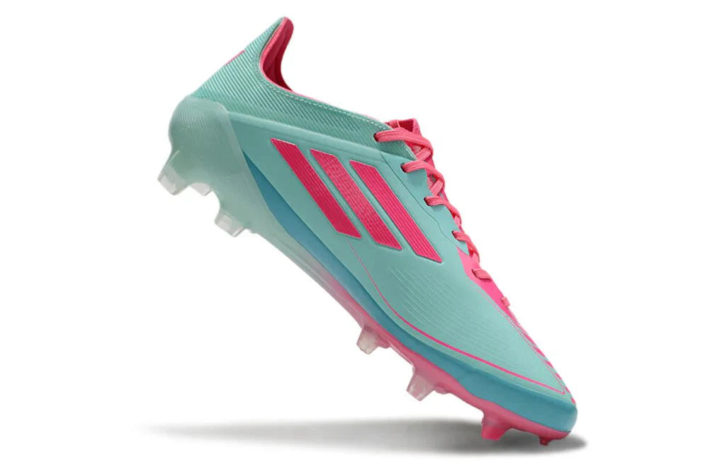 F50 Laced Elite FG Rosa/Azul Claro Messi