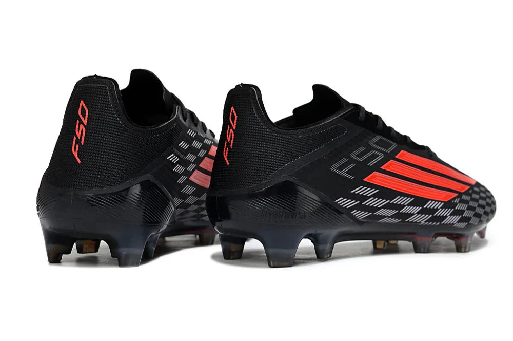 F50 Laced Elite FG Preto/Vermelho coleção "Immortal DNA"