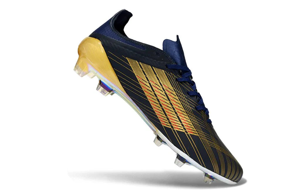 F50 Laced Elite FG Azul/Dourado Ousmane Dembélé Ballon d'Or