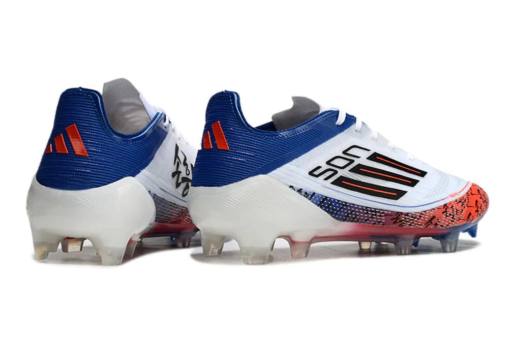 F50 Laced Elite FG Branco/Azul