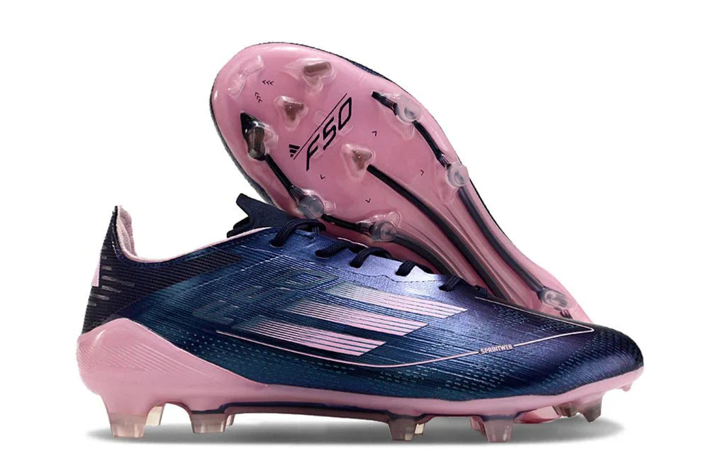 F50 Laced Elite FG Azul/Rosa