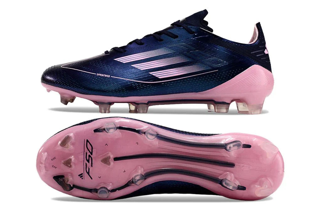 F50 Laced Elite FG Azul/Rosa