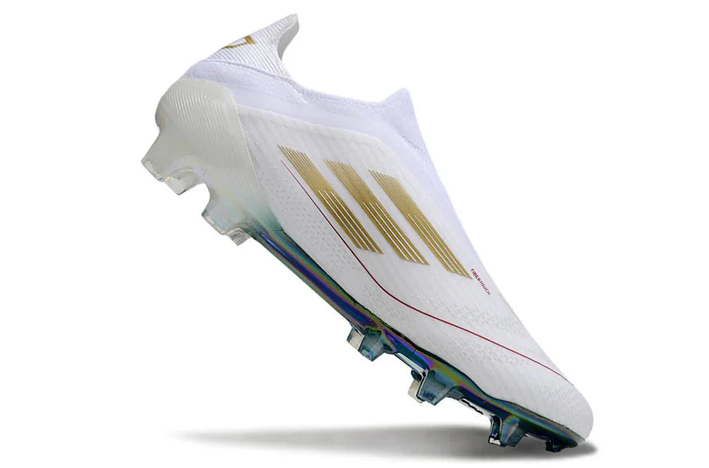 F50 Elite FG sem atacadores Salah Branco/Verde
