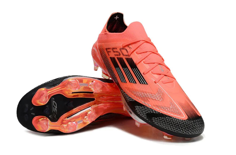 F50+ Elite FG com atacadores Lightstrike Pro Laranja/Preto