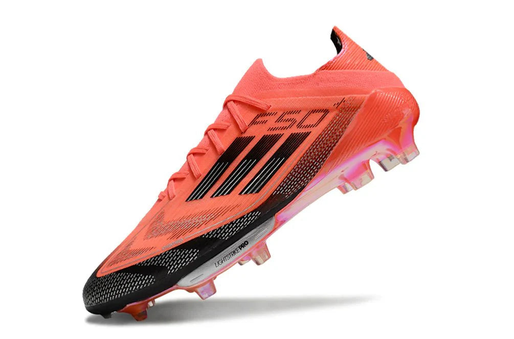 F50+ Elite FG com atacadores Lightstrike Pro Laranja/Preto
