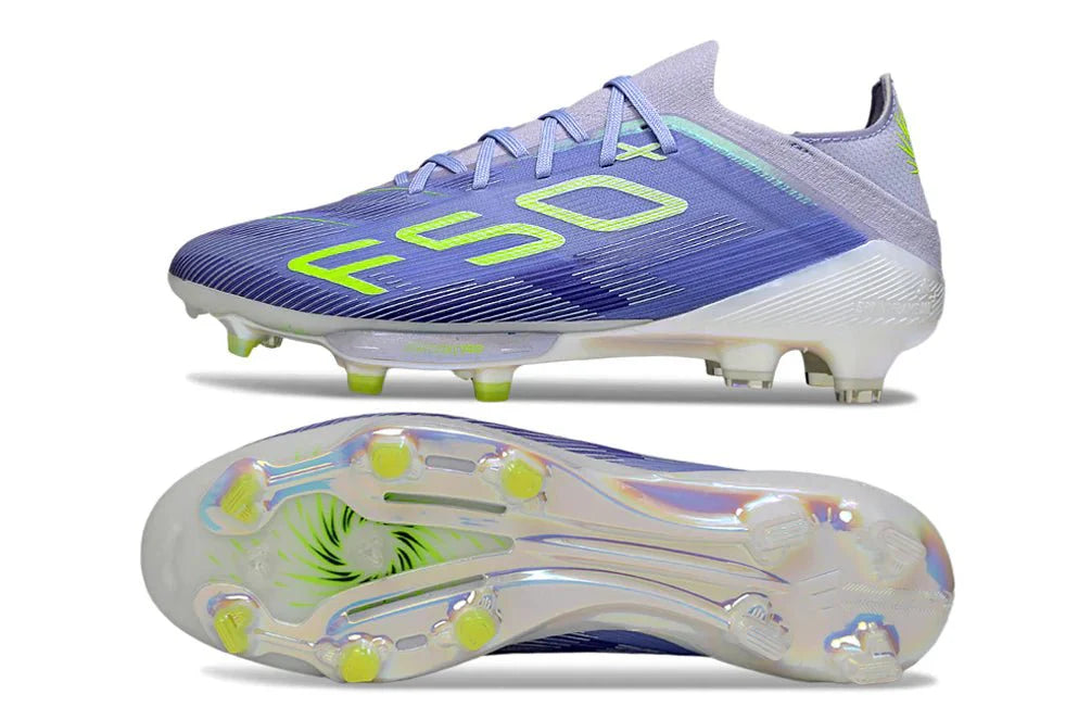 F50+ Elite FG com atacadores Roxo/Volt