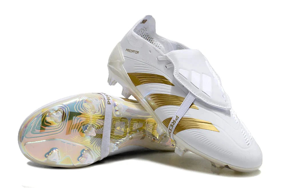 Predator XXIV Elite FT FG Branco/Dourado