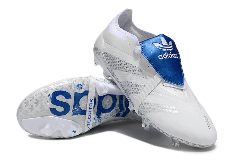 Predator XXIV Elite FT FG Branco/Azul David Beckham