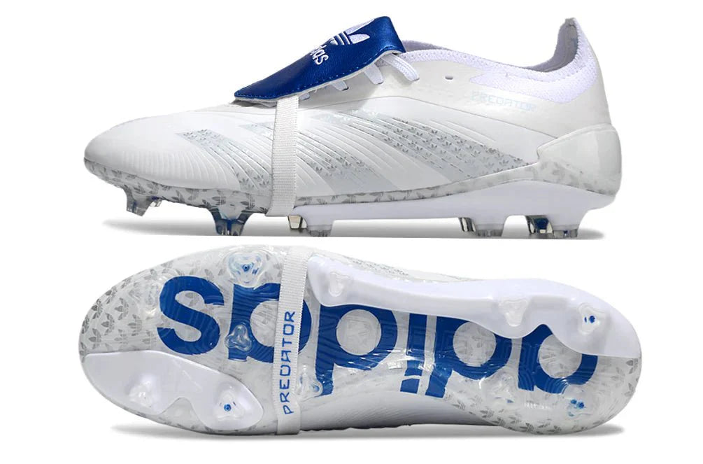 Predator XXIV Elite FT FG Branco/Azul David Beckham