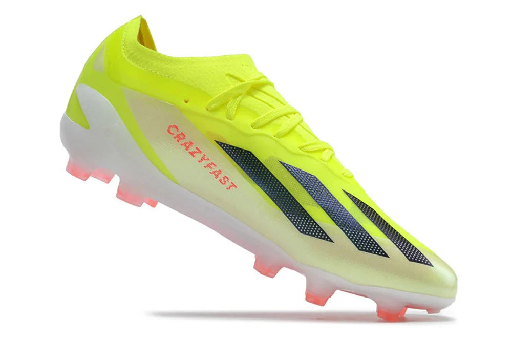 X Crazyfast Elite FG com atacadores Amarelo Solar