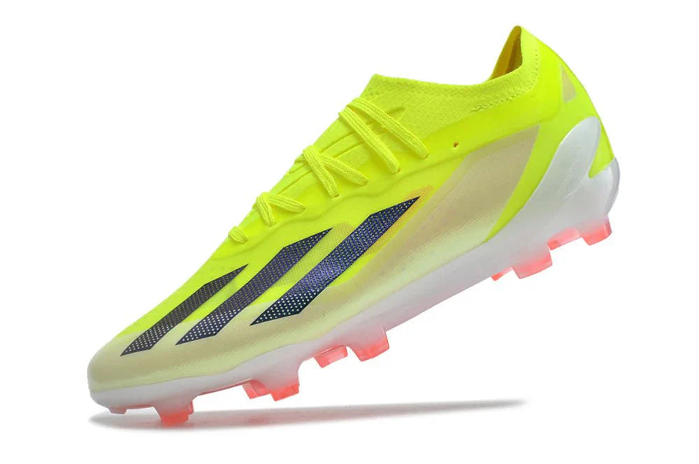 X Crazyfast Elite FG com atacadores Amarelo Solar