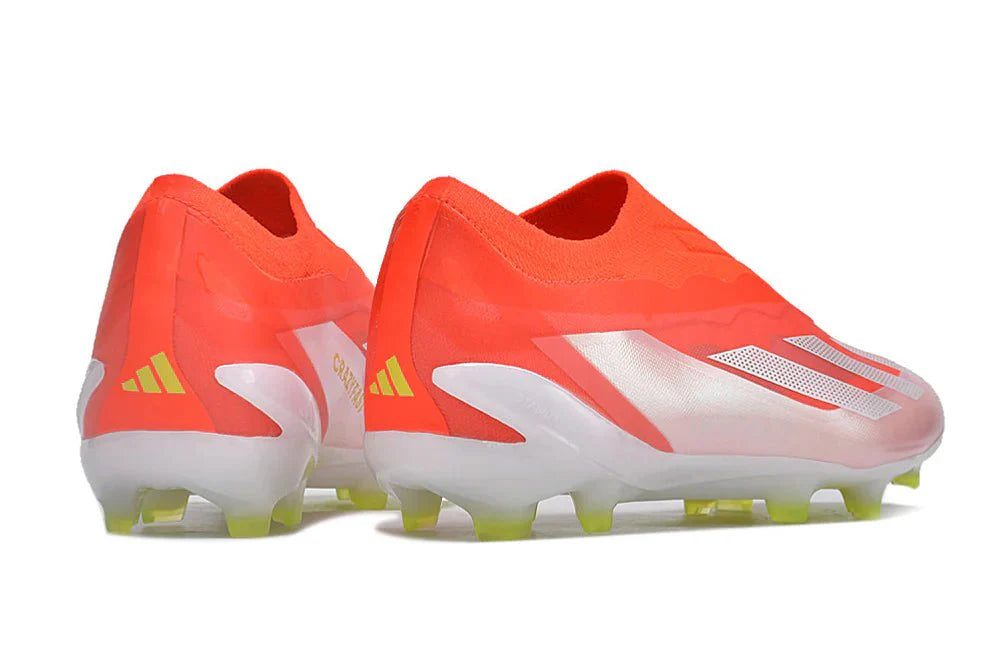 X Crazyfast Elite FG sem atacadores Branco/Laranja Citrus Energia
