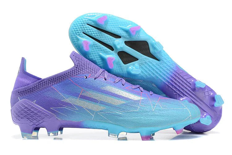 X Speed Flow Elite FG com atacadores Roxo/Azul