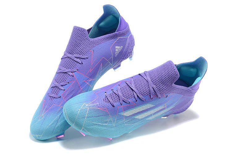 X Speed Flow Elite FG com atacadores Roxo/Azul