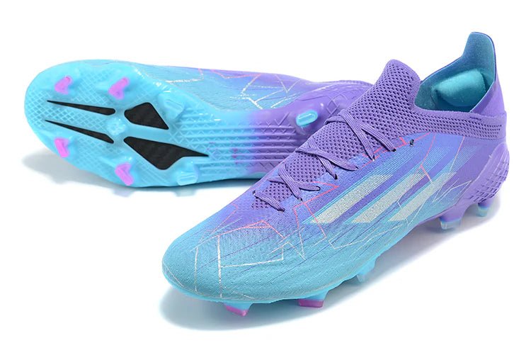 X Speed Flow Elite FG com atacadores Roxo/Azul