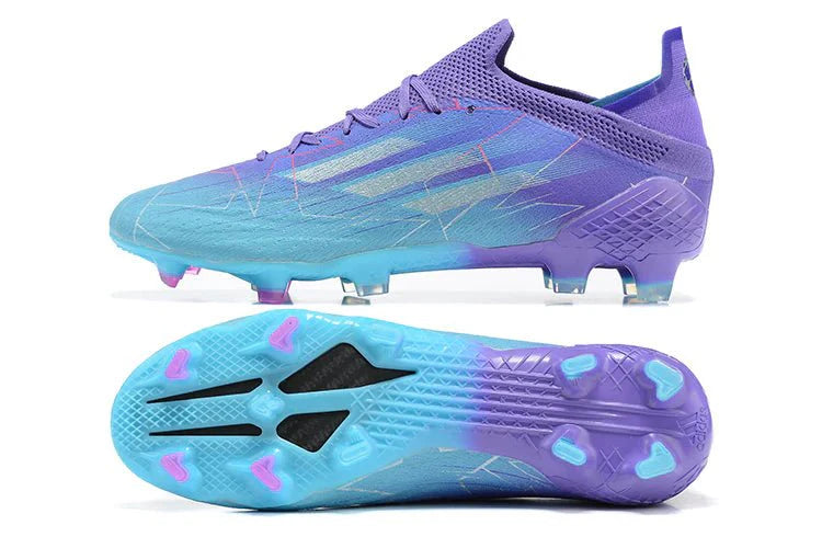 X Speed Flow Elite FG com atacadores Roxo/Azul