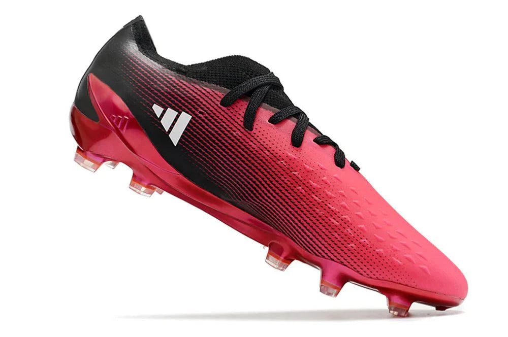 X Speedportal Elite FG com atacadores Rosa/Preto "Pack Domina o Teu Futebol"
