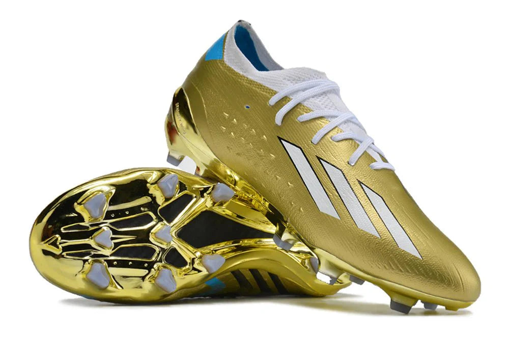 X Speedportal Elite FG com atacadores Dourado 'Leyenda' Messi