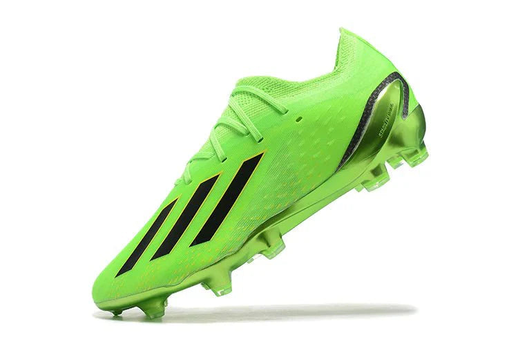 X Speedportal Elite FG com atacadores Verde Solar/Preto