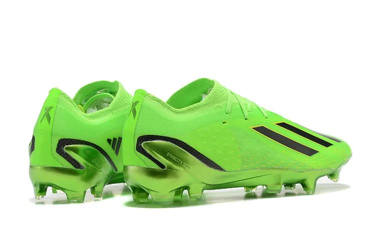 X Speedportal Elite FG com atacadores Verde Solar/Preto
