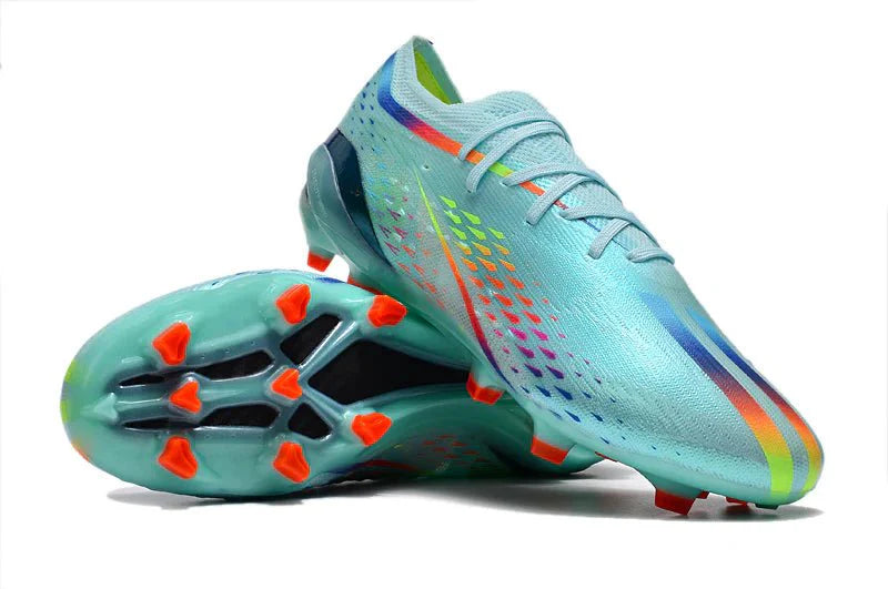X Speedportal Elite FG com atacadores Azul Claro