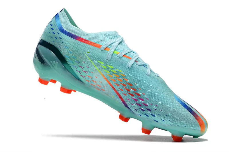 X Speedportal Elite FG com atacadores Azul Claro