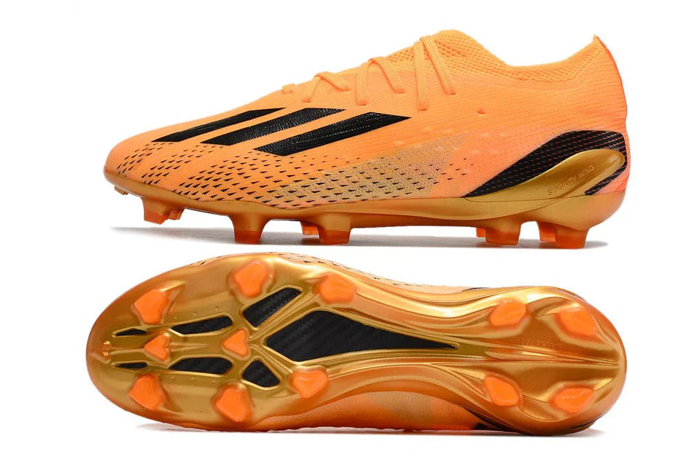 X Speedportal Elite FG com atacadores Laranja/Preto