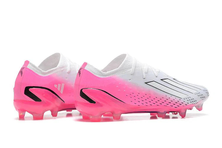 X Speedportal Elite FG com atacadores Branco/Rosa Choque