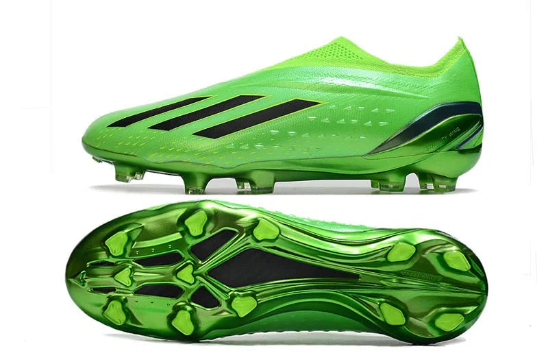 X Speedportal Elite FG sem atacadores Verde Brilhante
