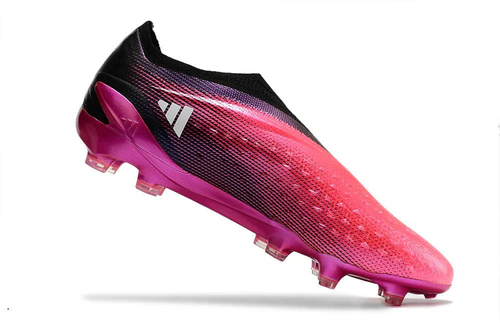 X Speedportal Elite FG sem atacadores Rosa/Preto "Domina o Teu Futebol"
