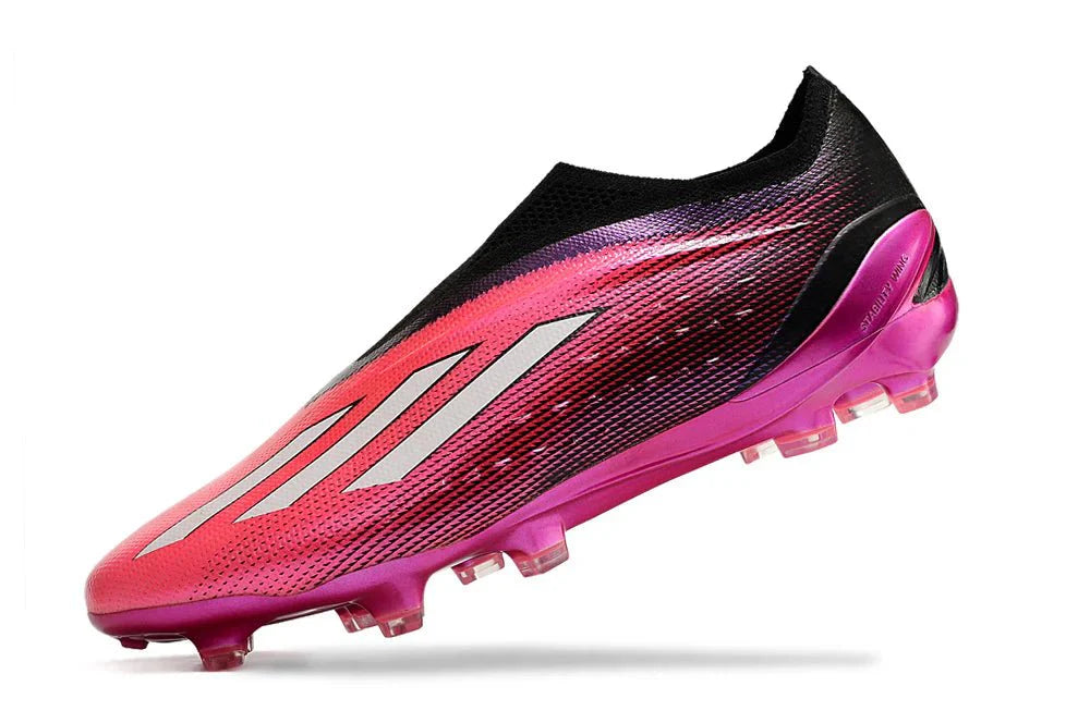 X Speedportal Elite FG sem atacadores Rosa/Preto "Domina o Teu Futebol"