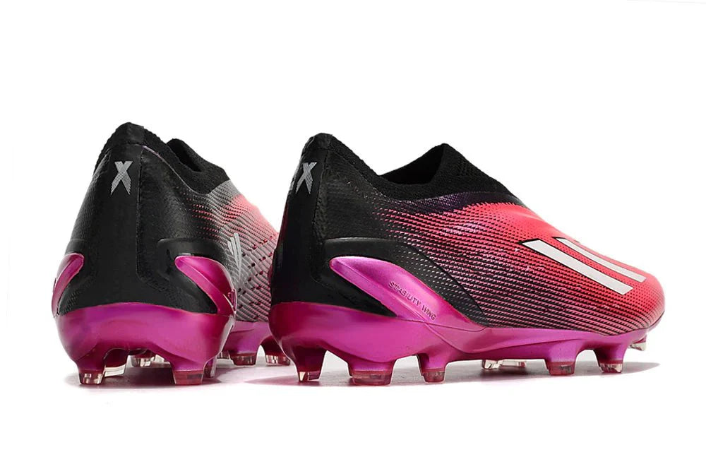 X Speedportal Elite FG sem atacadores Rosa/Preto "Domina o Teu Futebol"