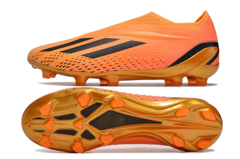 X Speedportal Elite FG sem atacadores Laranja Pacote Heatspawn