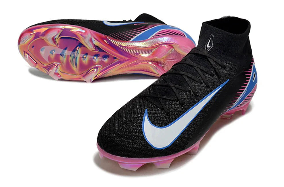 Mercurial Superfly X Elite FG Preto/Rosa