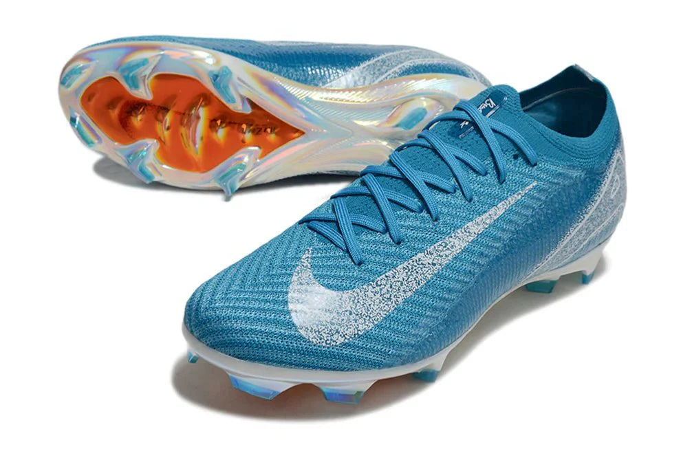 Mercurial Vapor XVI Elite FG Azul Claro/Branco