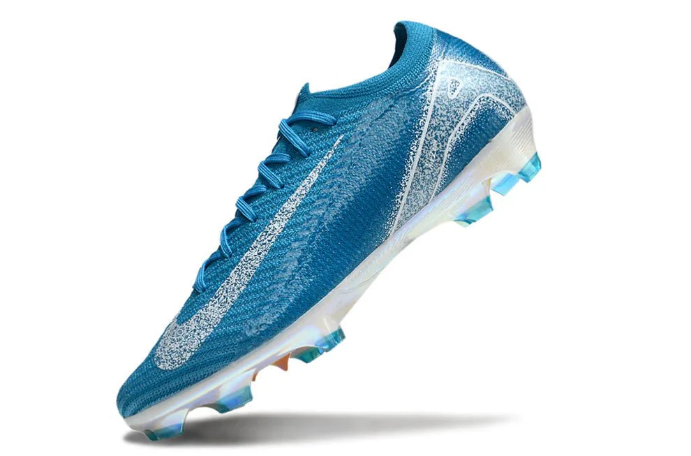 Mercurial Vapor XVI Elite FG Azul Claro/Branco