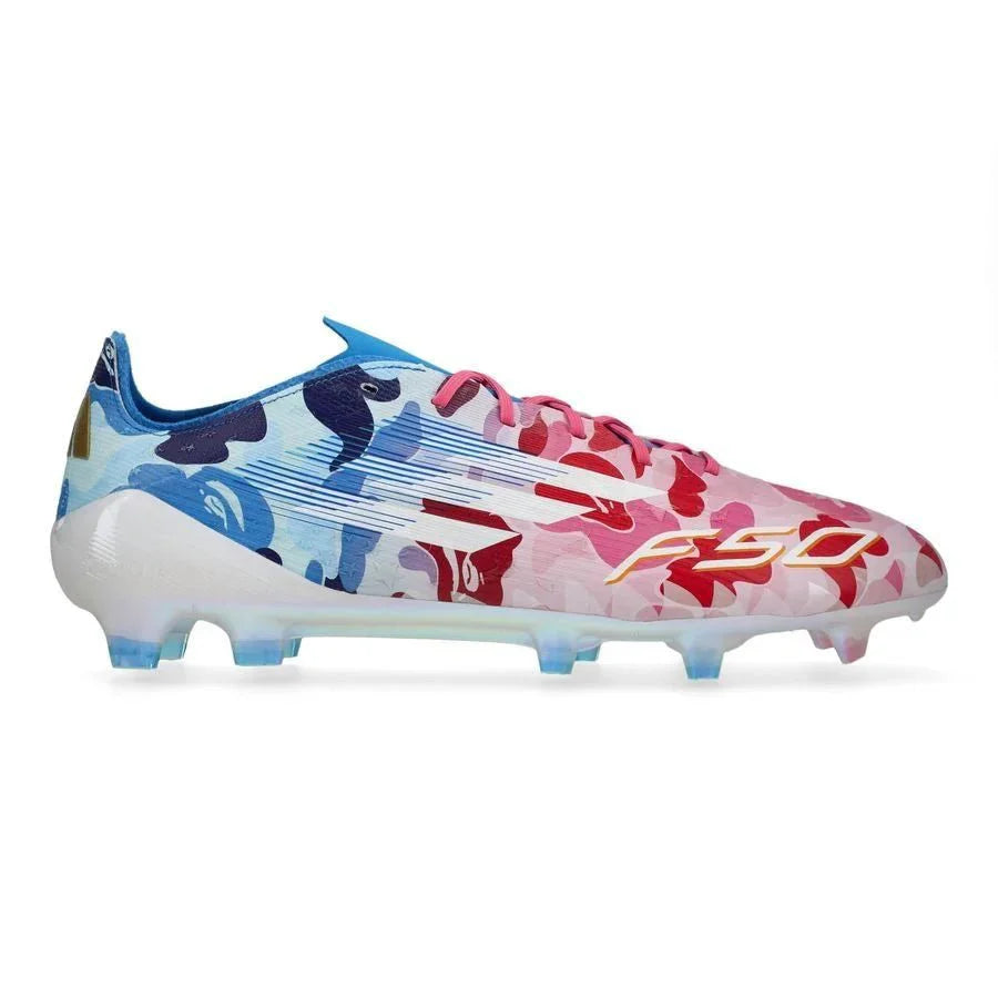 F50 Elite FG com atacadores Vermelho/Azul Bape