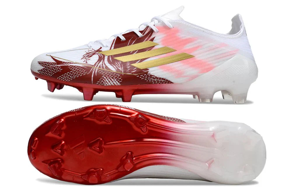 F50 Elite FG com atacadores Dragão Vermelho