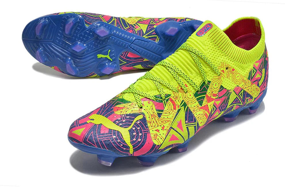 Future Ultimate Elite FG Azul/Verde Pacote Energia
