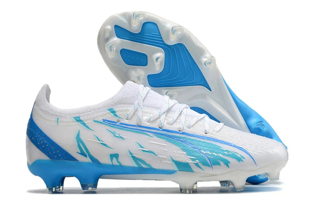 Ultra VI Ultimate Elite FG Branco/Azul Pacote Dreamrush