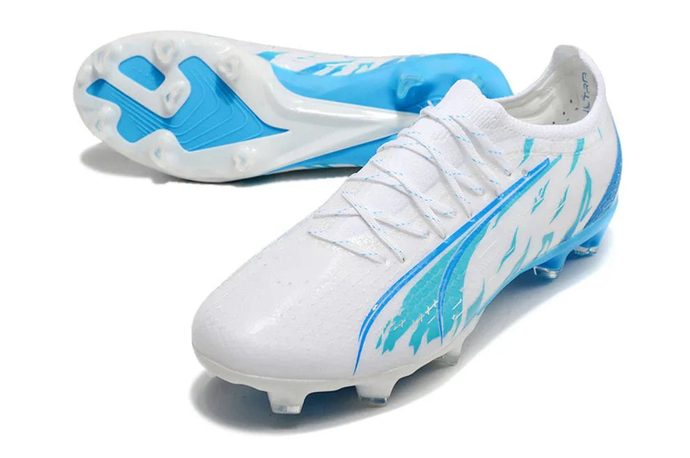 Ultra VI Ultimate Elite FG Branco/Azul Pacote Dreamrush