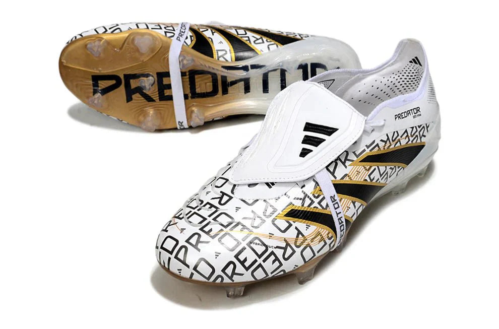 Predator Elite FT FG Dourado/Branco