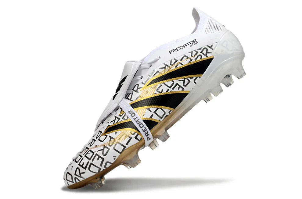 Predator Elite FT FG Dourado/Branco