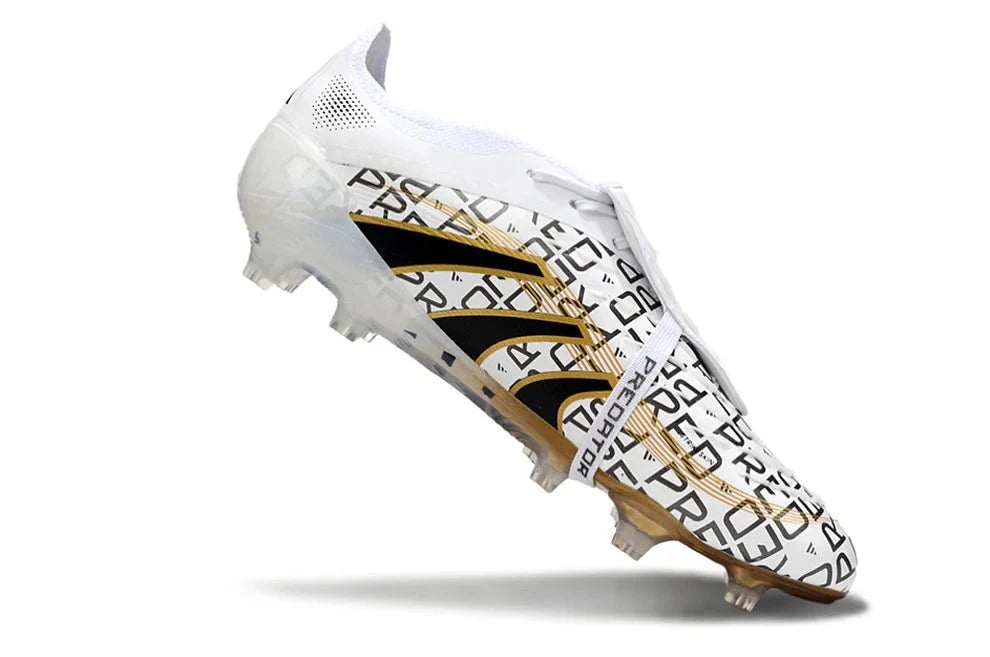 Predator Elite FT FG Dourado/Branco