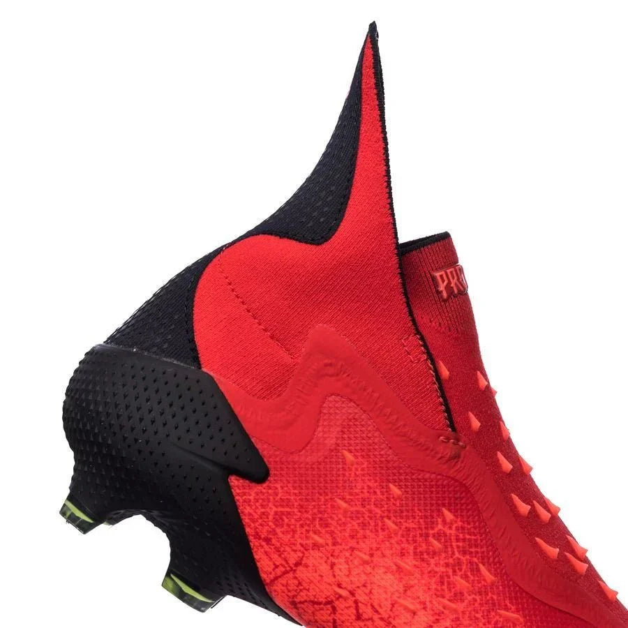 Predator Freak + Elite FG Vermelho/Preto