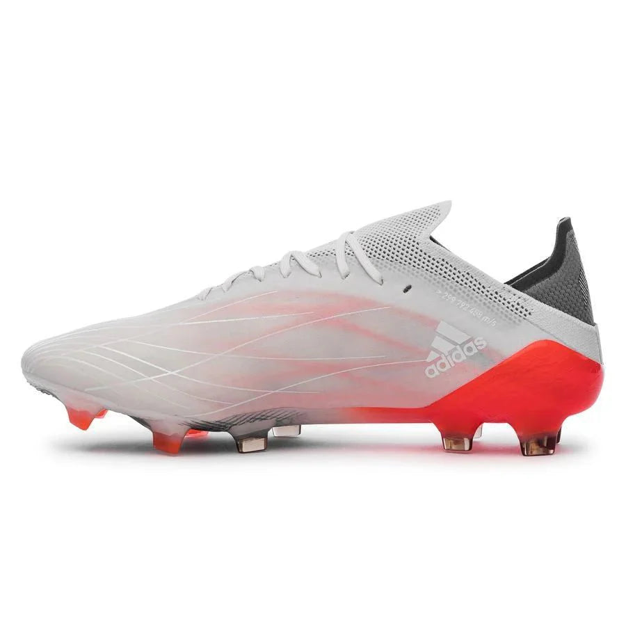 X Speed Flow Elite FG com atacadores Branco/Vermelho