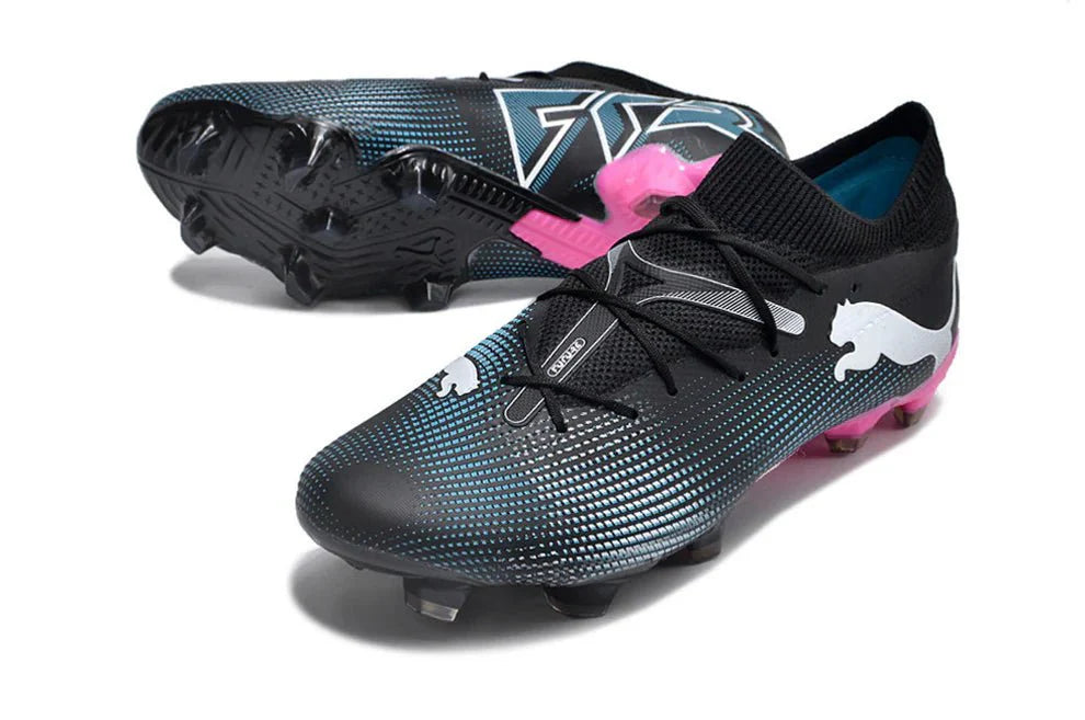 Future VII Match Elite FG Preto/Rosa