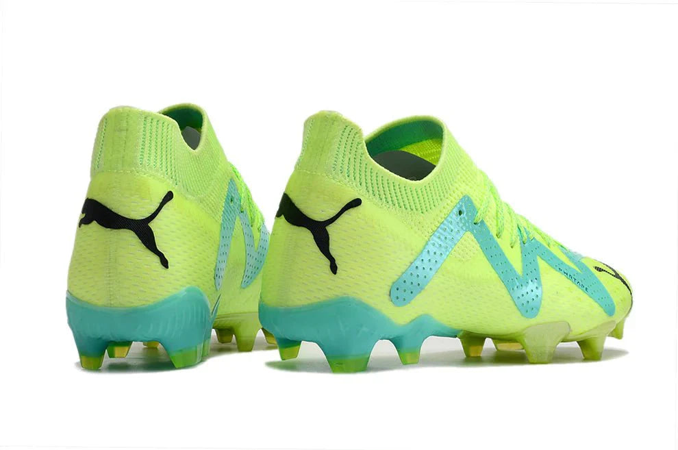 Future Ultimate Elite FG/AG Amarelo Rápido/Hortelã Eléctrica